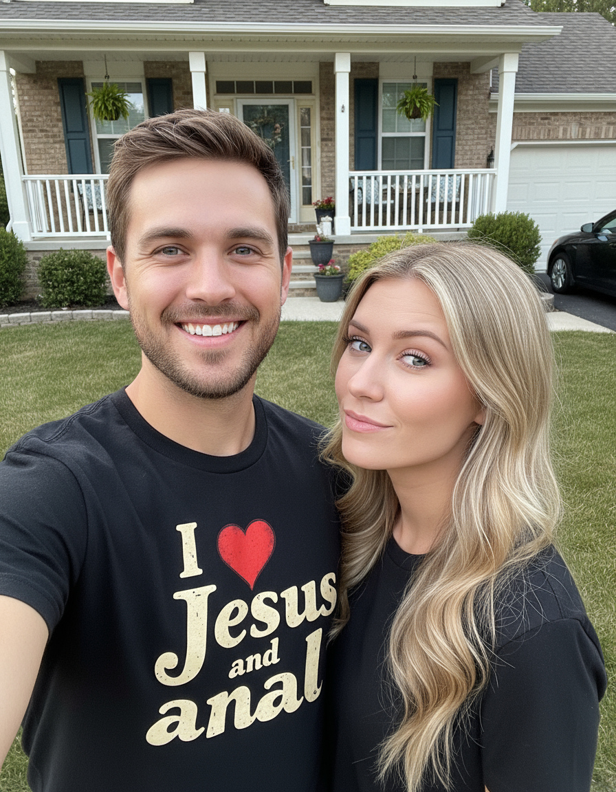 I Love Jesus and Anal Shirt