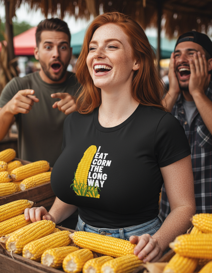 I Eat Corn the Long Way Shirt