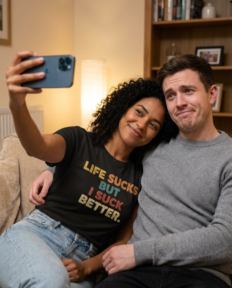 Life Sucks But I Suck Better Shirt