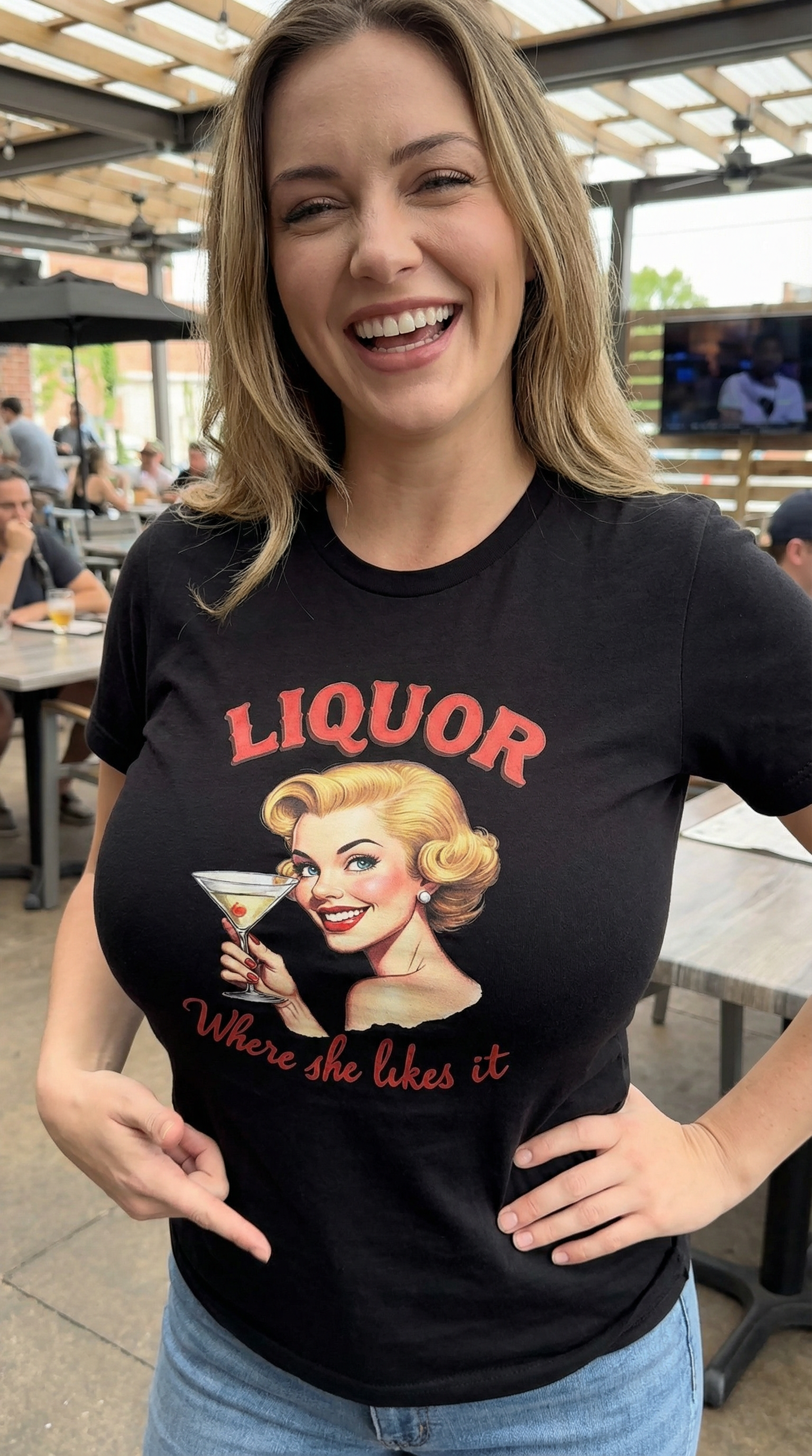 Liquor Where She Likes It Shirt