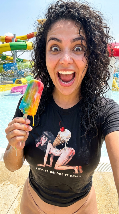 Lick It Before It Drips Shirt