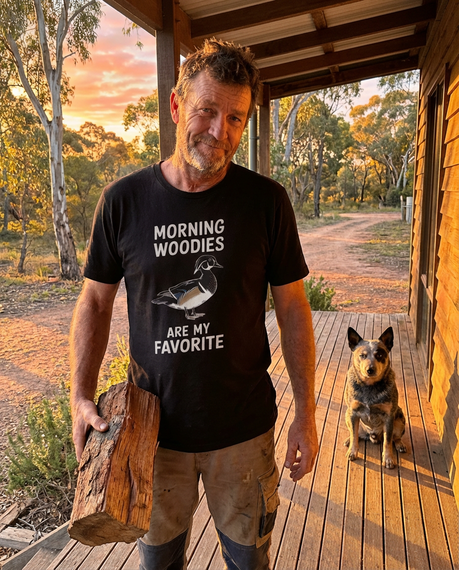 Morning Woodies Are My Favorite Shirt