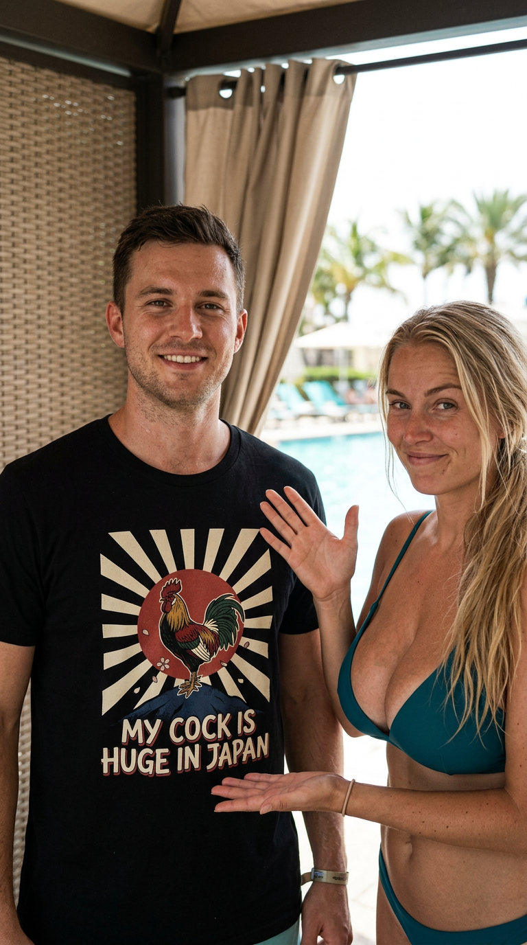 My Cock Is Huge In Japan Shirt