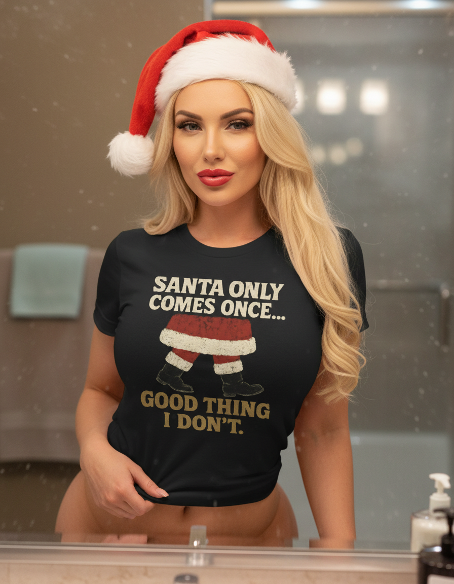 Santa Only Comes Once Shirt
