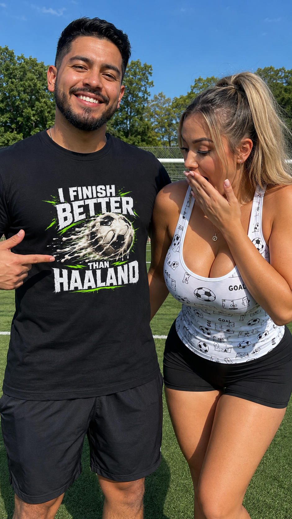 I Finish Better Than Haaland Shirt