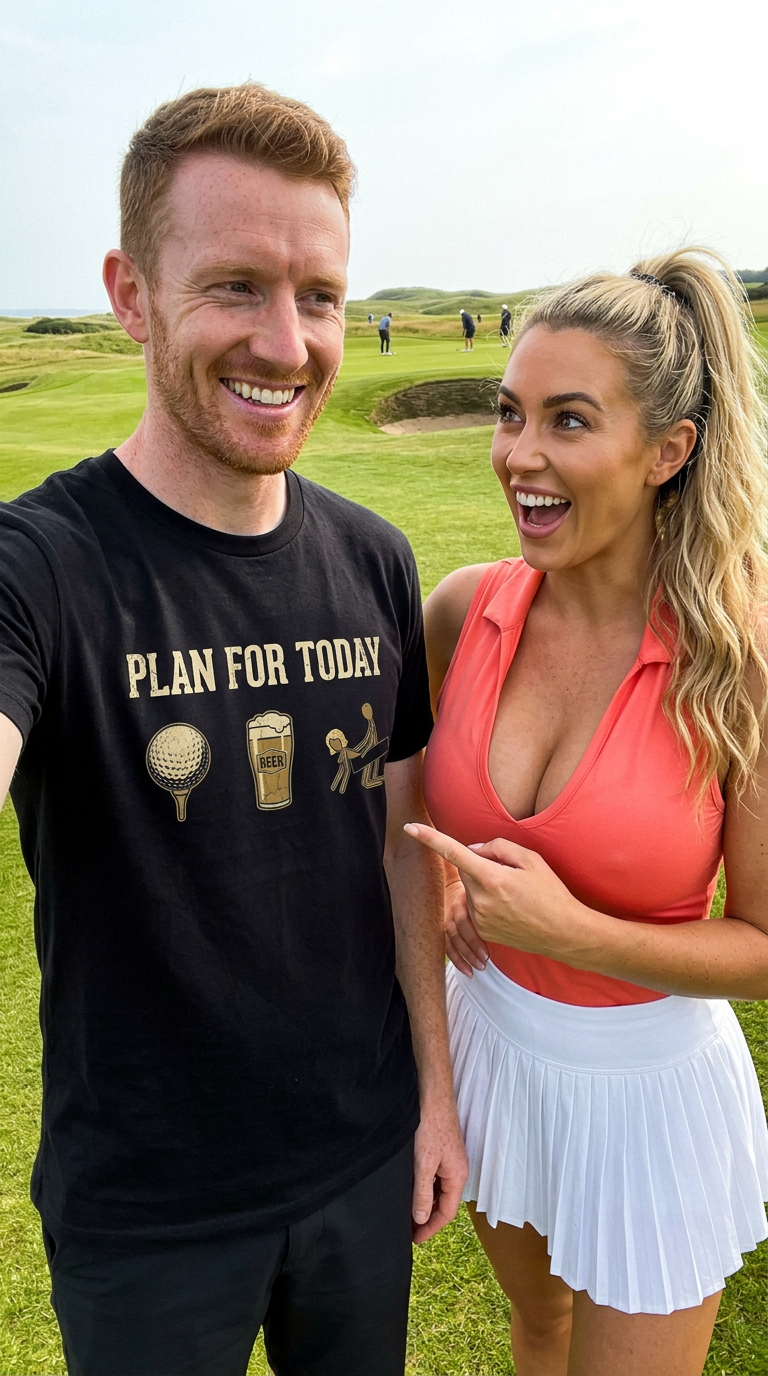 Plan For Today Golf Shirt