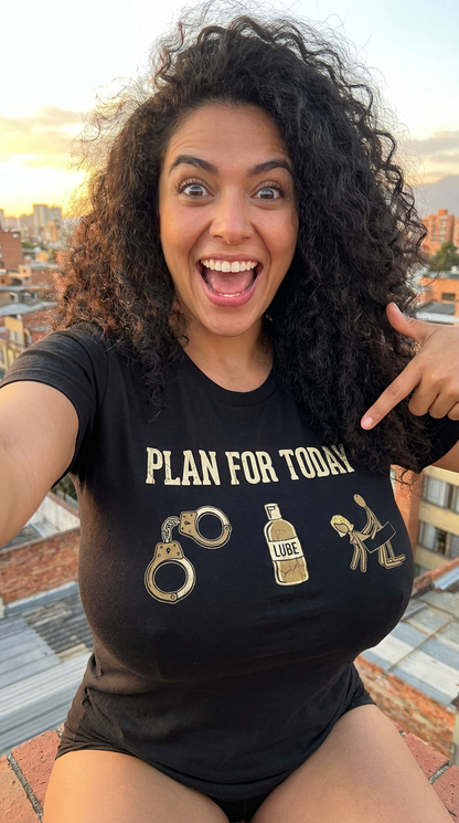 Plan For Today Handcuffs Shirt