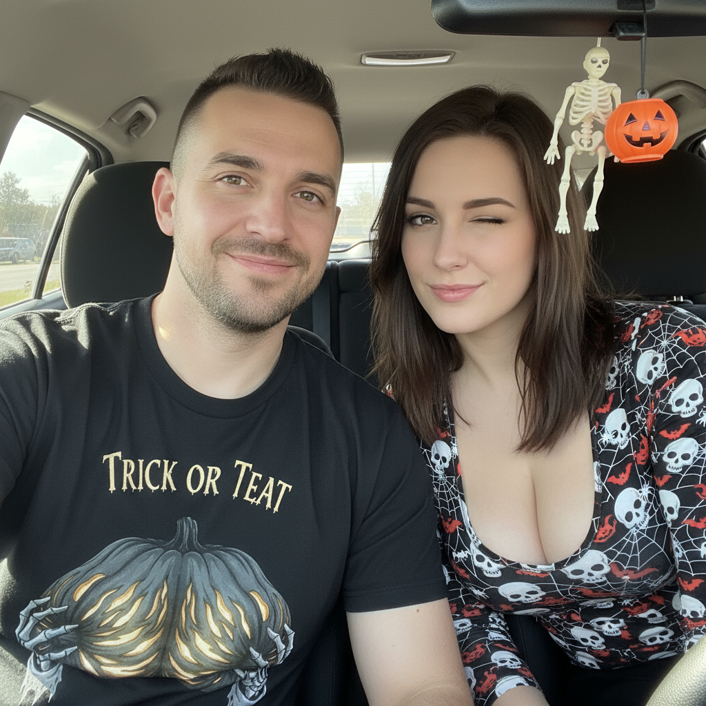 Trick or Teat Halloween Shirt