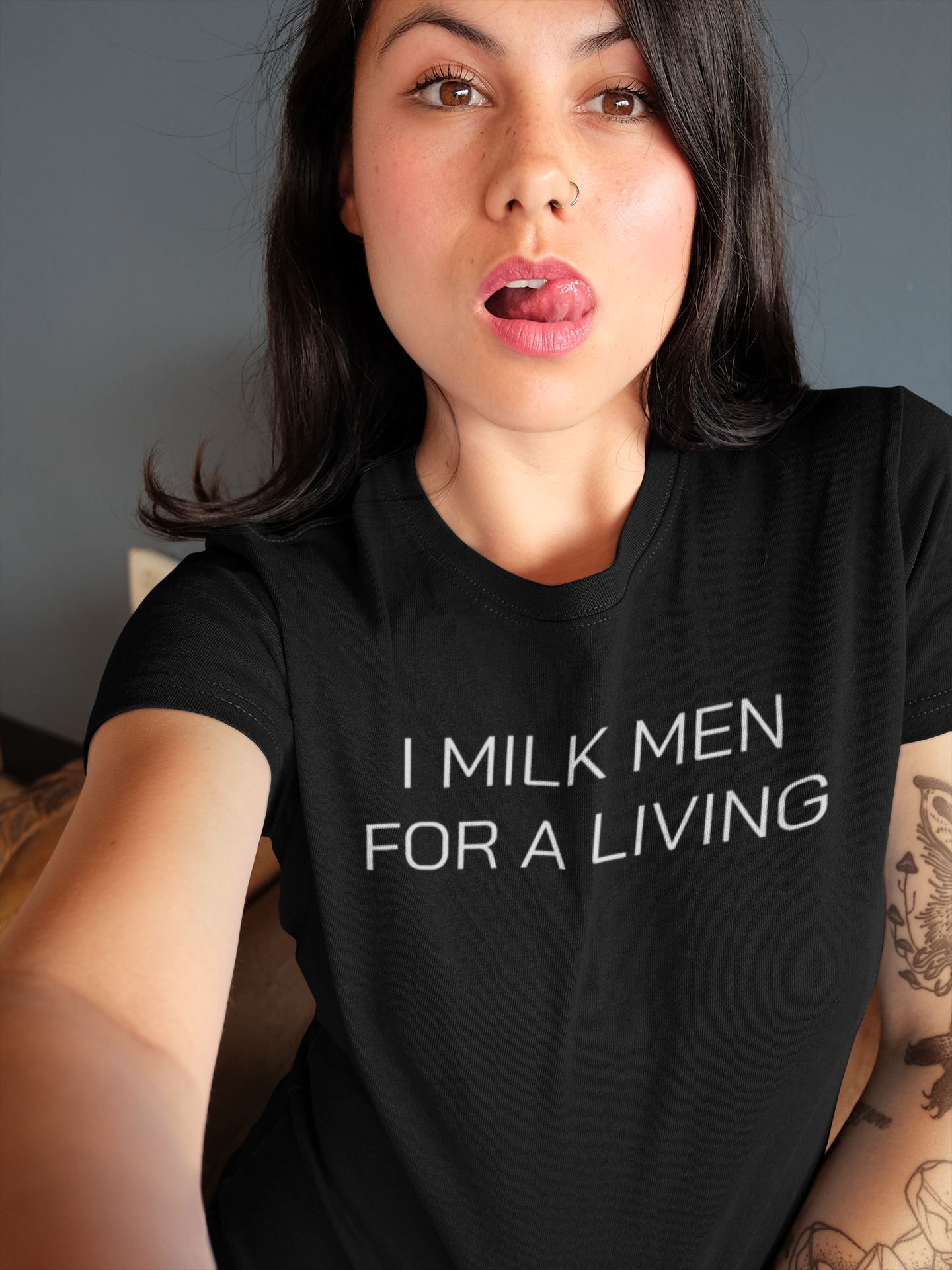 I Milk Men for a Living Shirt