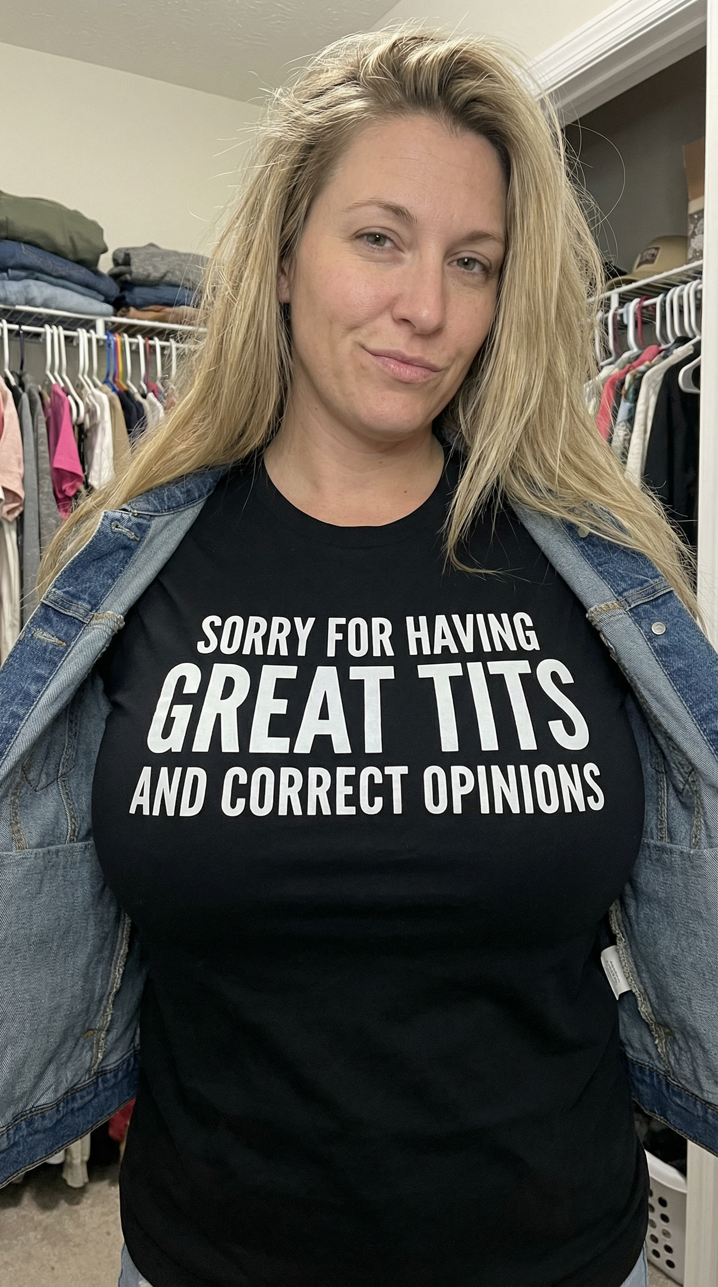 Sorry For Having Great Tits Shirt